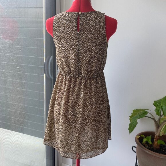 H&M Chiffon Flounce Mini Dress - Picture 2 of 5